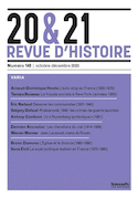 20 & 21: Revue d'histoire, no 148